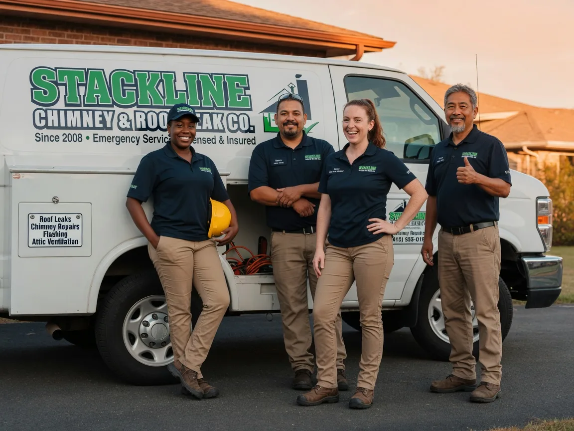 Chimney flashing repair company in San Marcos, TX